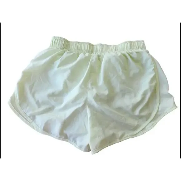 Nike Women's Dri Fit Athletic Green Running Shorts Size M - Picture 2 of 4